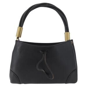Gucci Leather Shoulder Bag Black